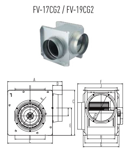 Panasonic FV-19CG2